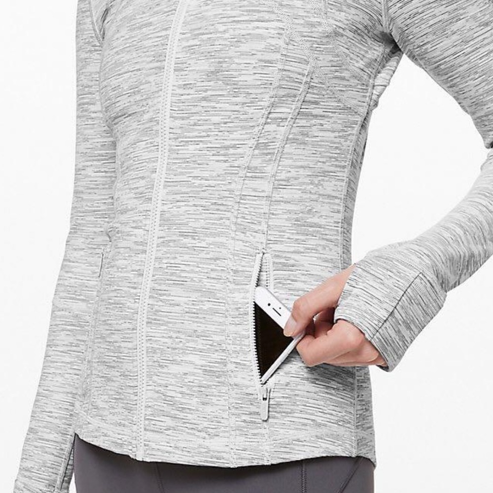 Lululemon Gray Silver Define Women's Jacket Size 8 - Picture 3 of 13